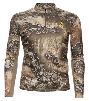 Shield Series Angatec 1/4 Zip Performance Tee -Realtree Excape-Small