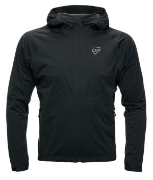 Outdoor Pursuit Packable Rain Jacket-Small-Black