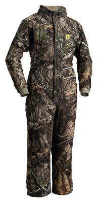 Youth Drencher Insulated Coverall -Mossy Oak Country DNA front