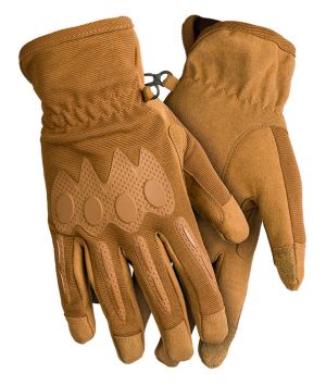 Stretch Shooting Gloves-Coyote Brown-Small
