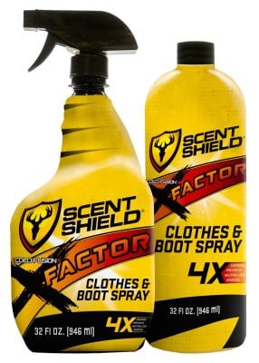 Scent Shield X-Factor Clothes & Boot Spray Combo Pack