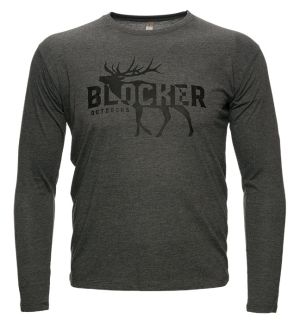 Blocker Elk Long Sleeve T-Shirt-Small