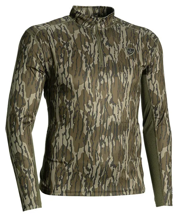 Finisher Turkey 1/4 Zip Performance Tee | Blocker Outdoors