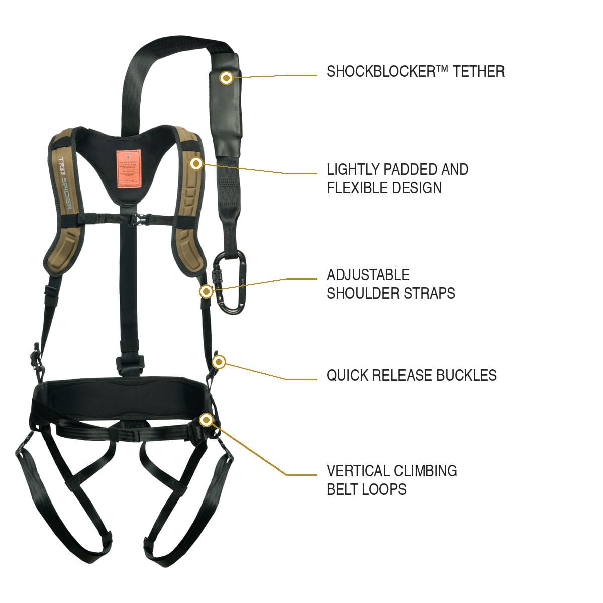 Tree Spider Venom Harness | Blocker Outdoors