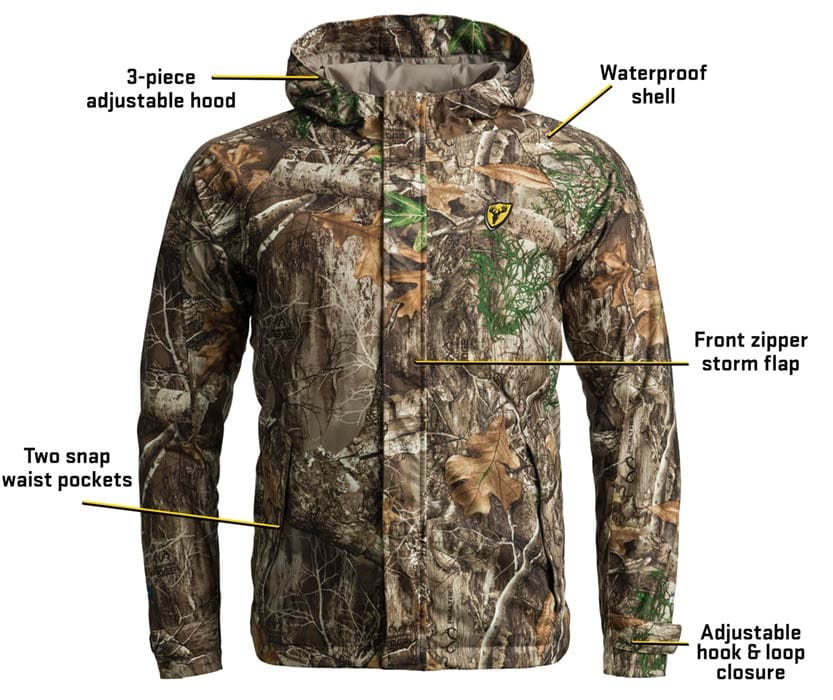 Camo Jacket Storm Seeker Rain Jacket Walmart Filson Waterfowl