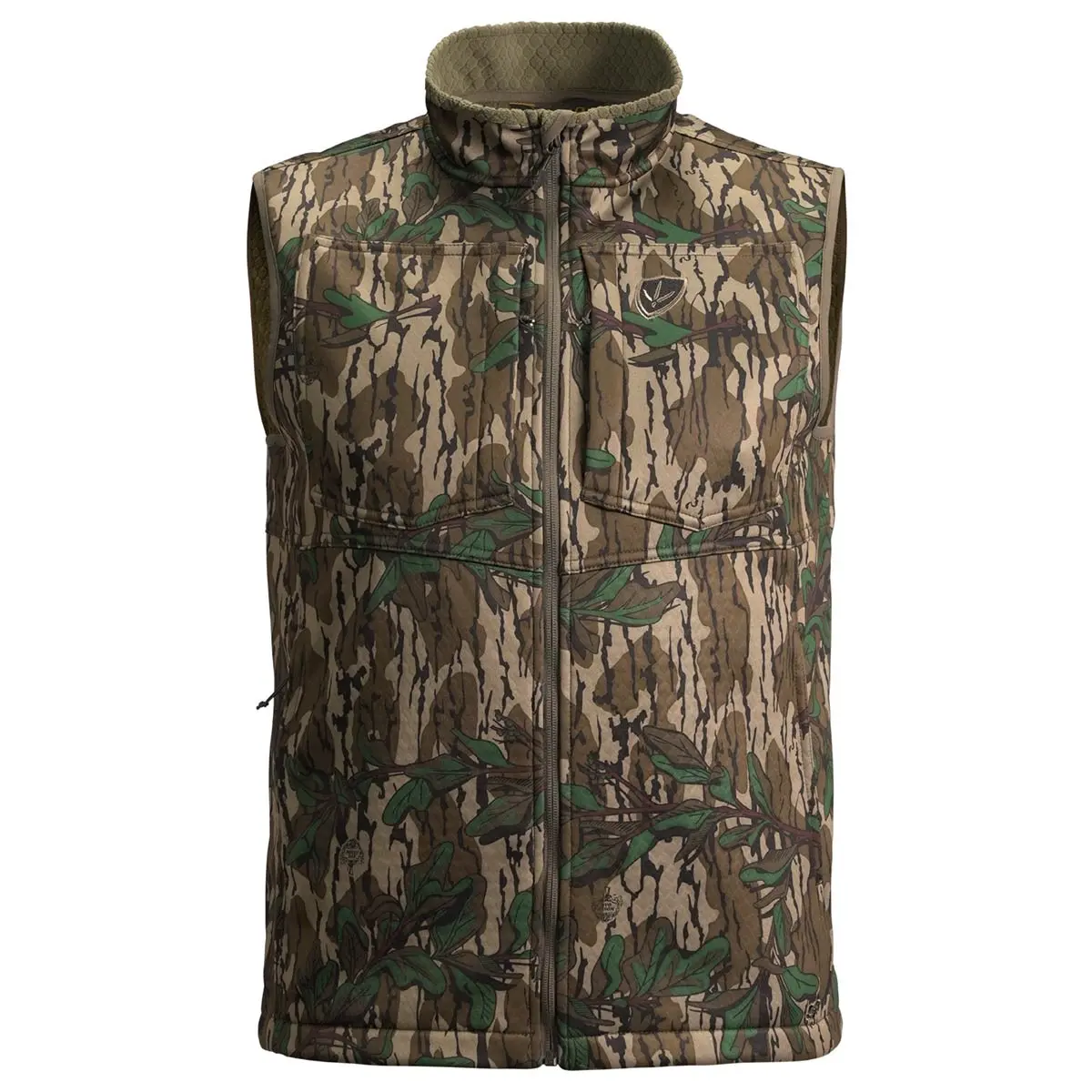 Finisher Turkey Fleece Lined Vest front facing
