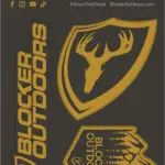 blocker outdoors custom sticker sheet